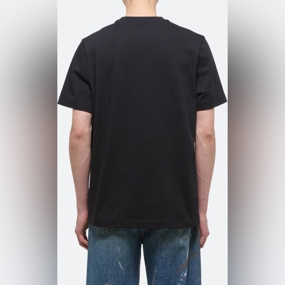 Helmut Lang Tonal Embroidered Logo T-Shirt size Women’s L - Picture 3 of 11